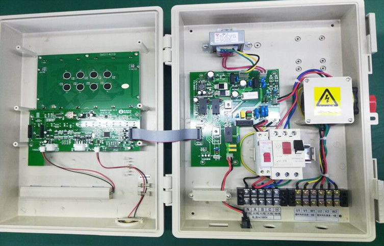 bisnis perakitan kotak pcb EU Plug enclosure 50-60HZ 230V 430V AC CE ROHS