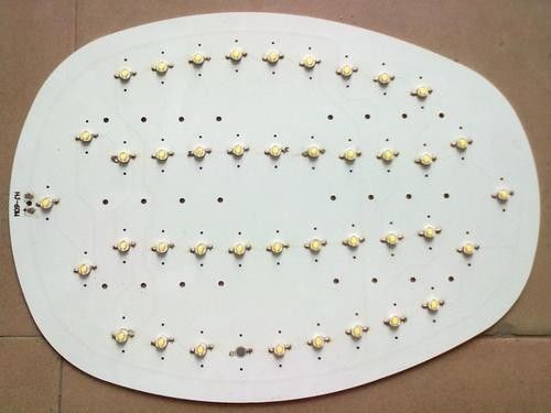 Papan PCB Dasar Material Rogers ROHS SMT ENIG DIY Logam Papan PCB Sirkuit Jaringan 5G