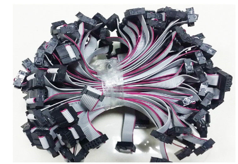 Perusahaan Perakitan Kabel Elektronik UL ROSH 300V 2c 3c 22awg 28awg Multi Core