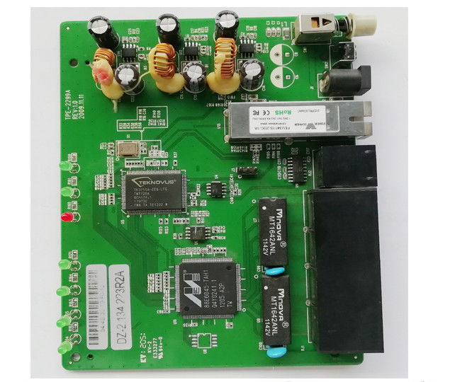 Perakitan Dip Manufaktur Kontrak Perakitan PCB Manufaktur PCBA Untuk Detektor Berkabel Sonar