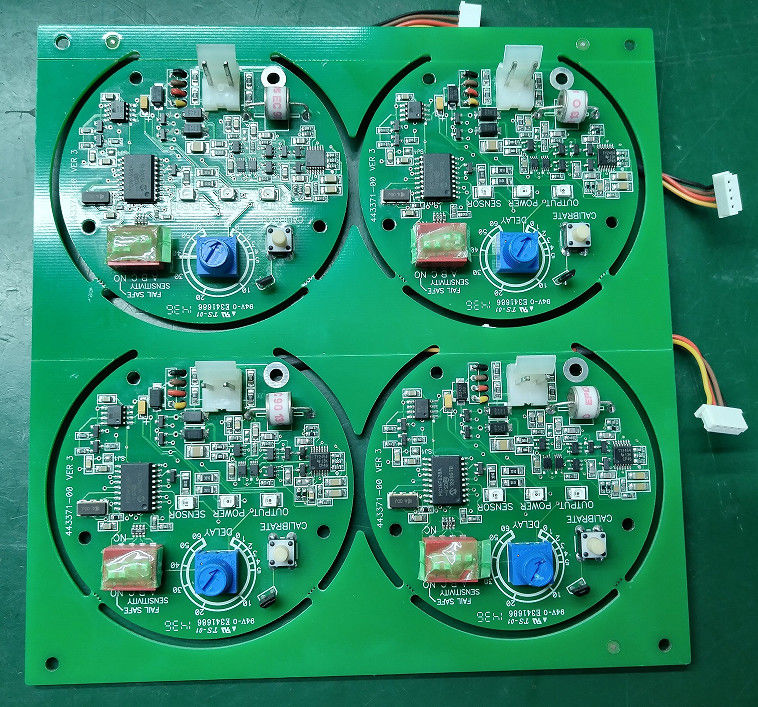 Gold Detector Turnkey PCB Assembly dengan Ball Grid Assembly hingga 1200 * 400mm Ukuran