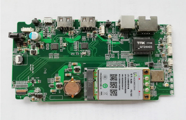 Perak Imersi Perakitan Pcb 2-20 Lapis 2 Sisi PCBA Energi Baru HASL ENIG OSP 6.0mm