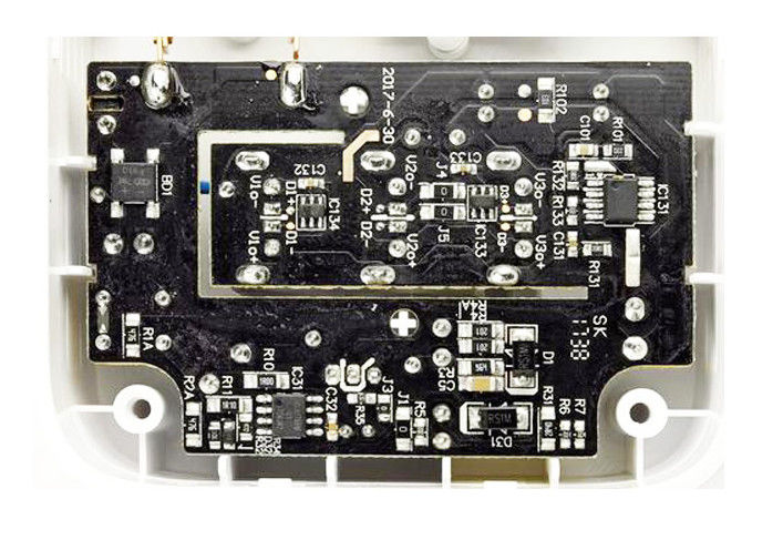 Perakitan Pcba Bga Silkscreen Hitam Smt Papan Pcb FR-4 ROHS UL ISO9001 2015
