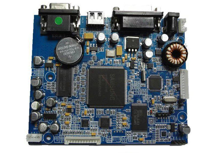 Prototipe Pcba Immersion Tin 1.60mm PCBA Black Solder Mask PCB Medis Built In Baterai