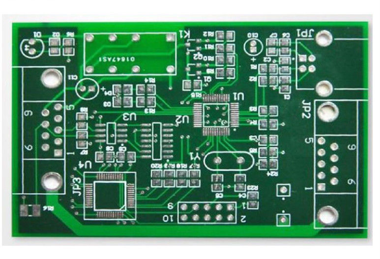 Perakitan PCB Jalur Kecil Papan Sirkuit Cetak Otomotif 0.5mm 6 Lapis Bersertifikasi ROHS UL