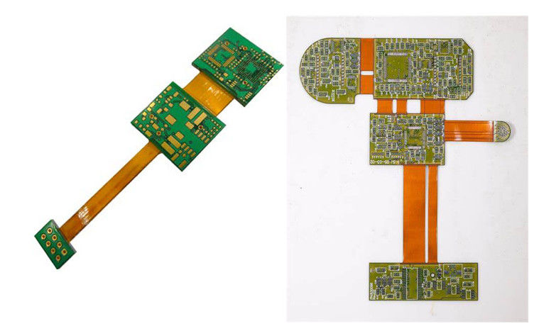 Automotive Pcba Bga PCB Assembly FR-4 ENIG FPC PCB Hijau Biru Solder Mask 4mil Trace