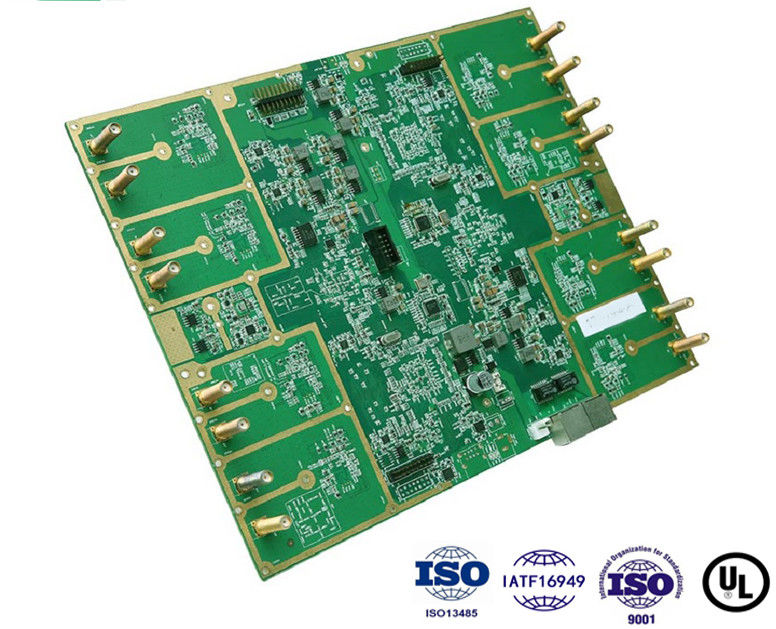 Proses perakitan PCB sisi ganda HASL ENIG OSP Papan sirkuit energi baru dengan standoffs