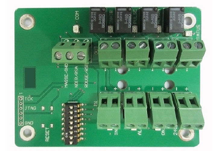Proses perakitan PCB sisi ganda HASL ENIG OSP Papan sirkuit energi baru dengan standoffs