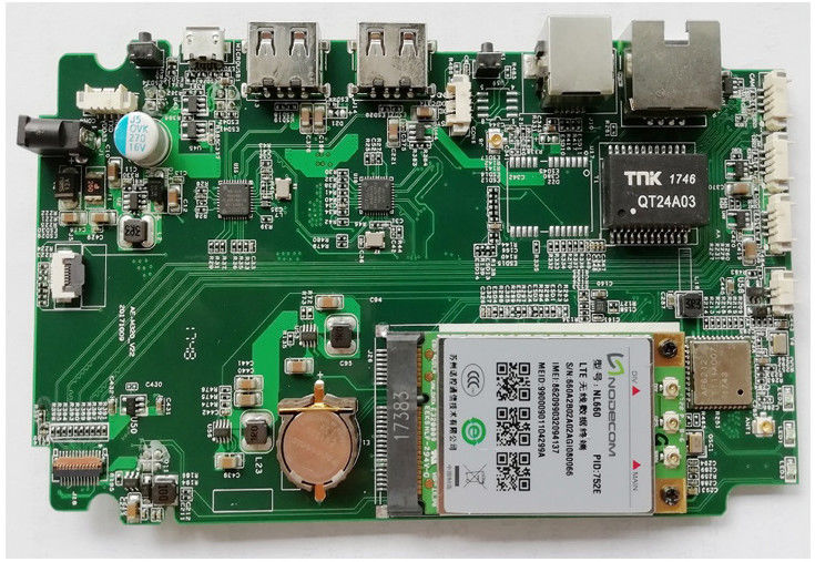 FR-4 PCB Assembly IPC Kelas 2 Atau 3 Standar 5-Layer 4mil Line Quickturn Pcb