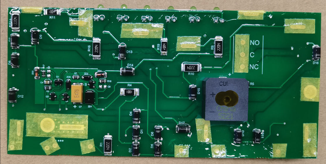 Quick Pcb Assembly Diameter Lubang 0,10mm Disesuaikan 4-Layer 0,8-3,2mm