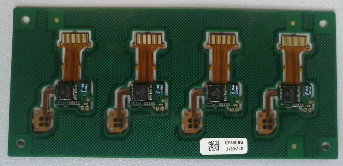 Quick Pcb Assembly Diameter Lubang 0,10mm Disesuaikan 4-Layer 0,8-3,2mm