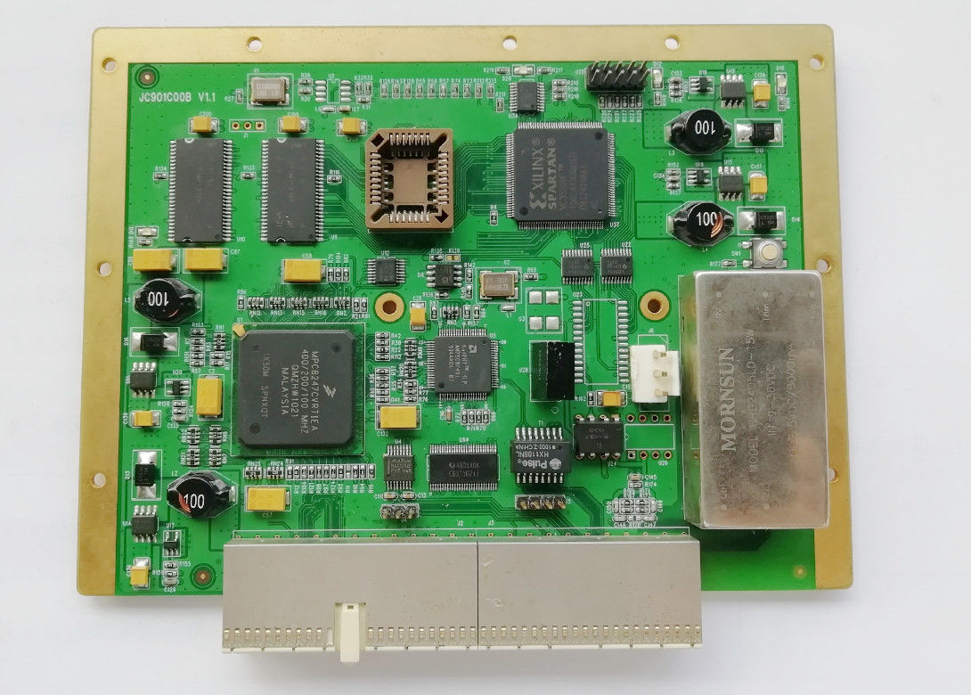 Quick Pcb Assembly Diameter Lubang 0,10mm Disesuaikan 4-Layer 0,8-3,2mm