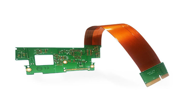 Perakitan PCB Volume Rendah Fabrikasi PCB Cepat Putaran Cepat Kaku Fleksibel Turnkey FR-4 4-Lapis