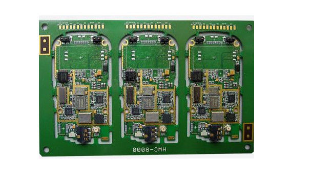 Papan Sirkuit Pcba Elektronik Hijau Sutra Perakitan PCB Turnkey ENIG 2U Emas Imersi IPC Kelas II/ III