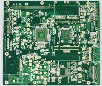 Perakitan PCB Emas Imersi untuk Bahan Bangunan RCC Mencapai Ukuran Lubang Min 0.2mm 8mil