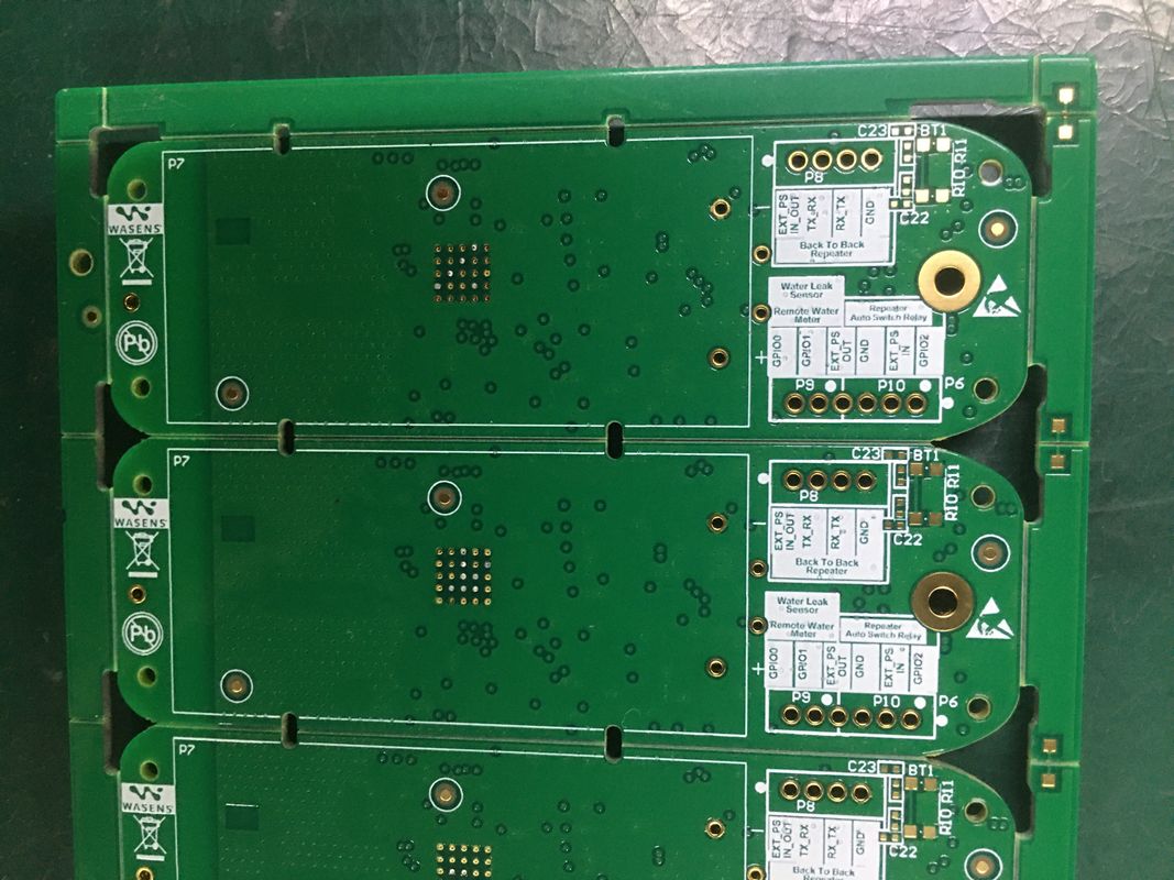 Komponen 0201 AOI X-RAY ROHS Perakitan Papan Sirkuit Cetak LW/LS min. 0.05mm 6 Lapis