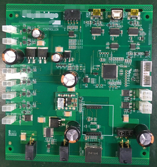 Perakitan Papan Sirkuit Cetak 4 Lapis Untuk Industri Selesai Uji ICT Dan Fungsional