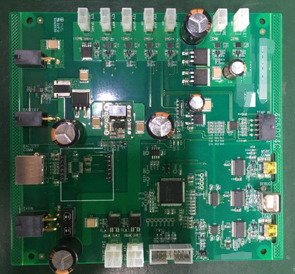 Perakitan Papan Sirkuit Cetak 4 Lapis Untuk Industri Selesai Uji ICT Dan Fungsional
