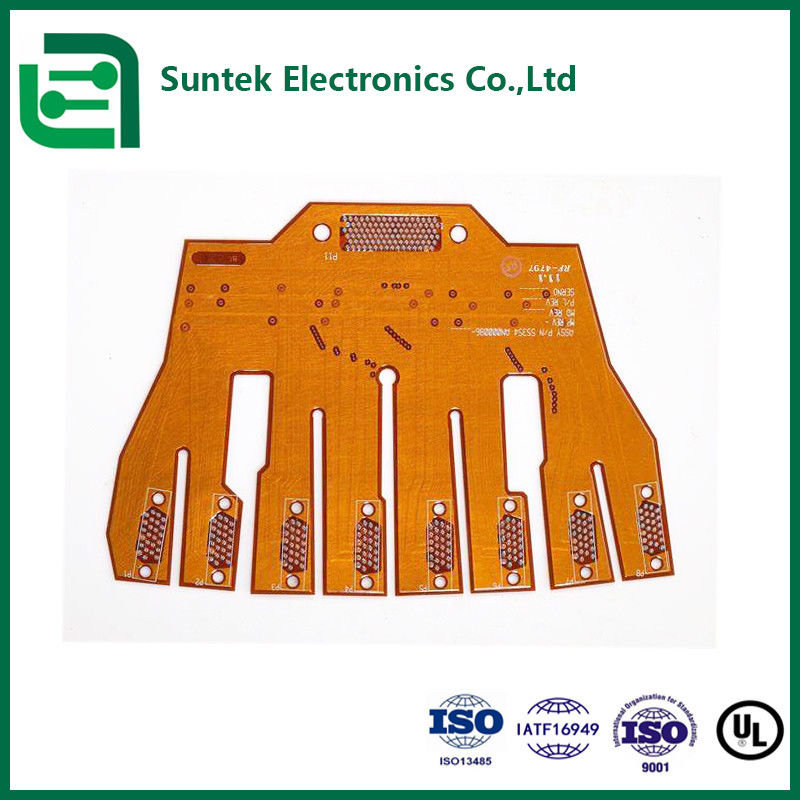 Custom FPC Assembly Untuk Pengujian PCB Fleksibel Tegangan 10-300V Toleransi Ketebalan Papan /-0.13mm 5mil