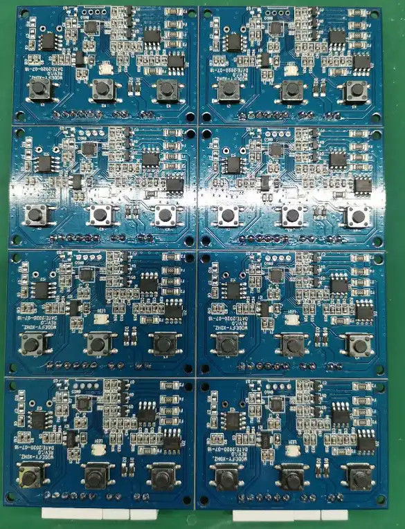Perakitan PCB PCBA 1-20 Lapis dengan Topeng Solder Hijau dan Ketebalan Papan Maksimum 6.0mm