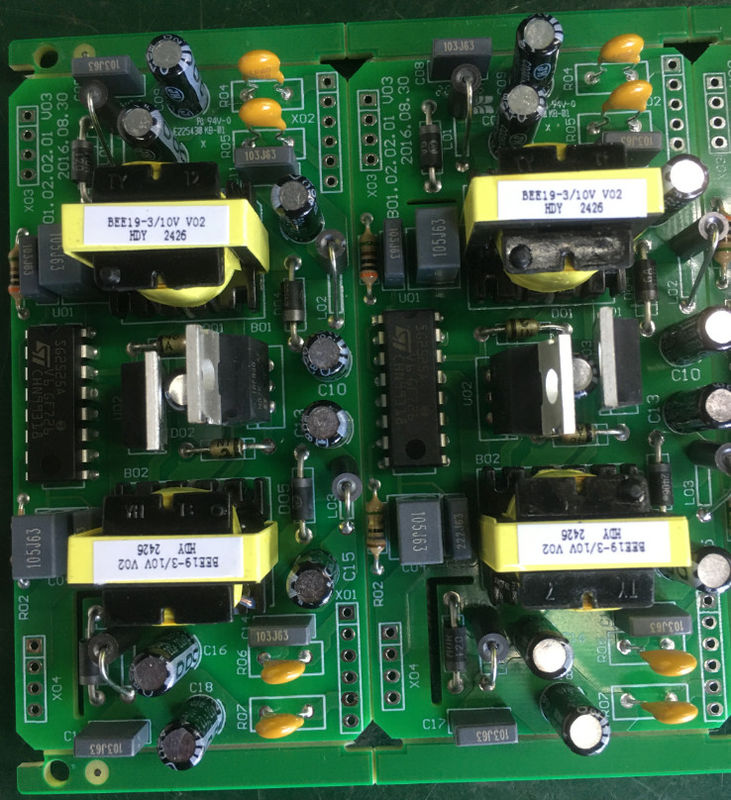 Dukungan kustomisasi Inverter Board PCB Solar Pure Sine Wave Inverter UPS Circuit Board 5000W PCBA OEM