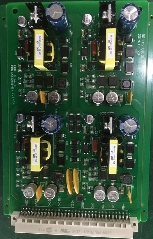 Papan sirkuit elektronik PCBA 94v0 PCB assembly line Ketebalan 0,4mm-3mm Tembaga 2OZ Produksi