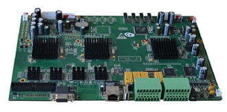 Rogers Tinggi TG185 FR4 PCB Pabrikasi dan perakitan 94v0 IPC-A-610F Kelas II dengan Ketebalan 0.5mm-4.5mm