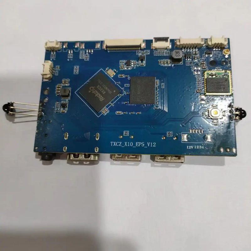 Layanan Satu Atap untuk Perakitan PCB-PCBA ENIG Emas Imersi 2U dan Pembelian Komponen Standar Inspeksi IPC Kelas II/III