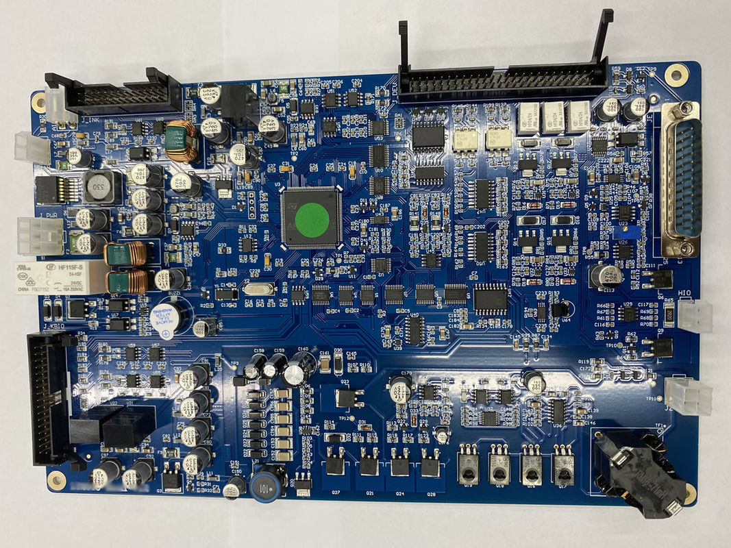 ENIG/OSP/HASL Surface Finish 8L PCB Assembly dengan bahan dasar bebas halogen dan X-Ray AOI