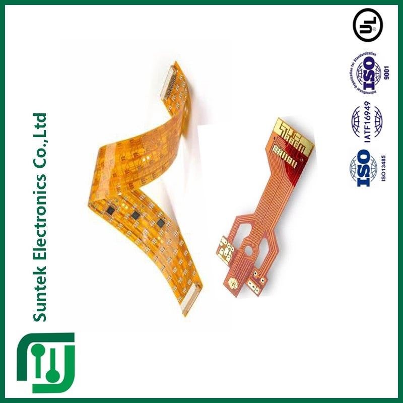 PCB Fleksibel Full Custom Flex Circuits Frekuensi Tinggi PCB Aluminium BT Hard Gold Plating UL Certification