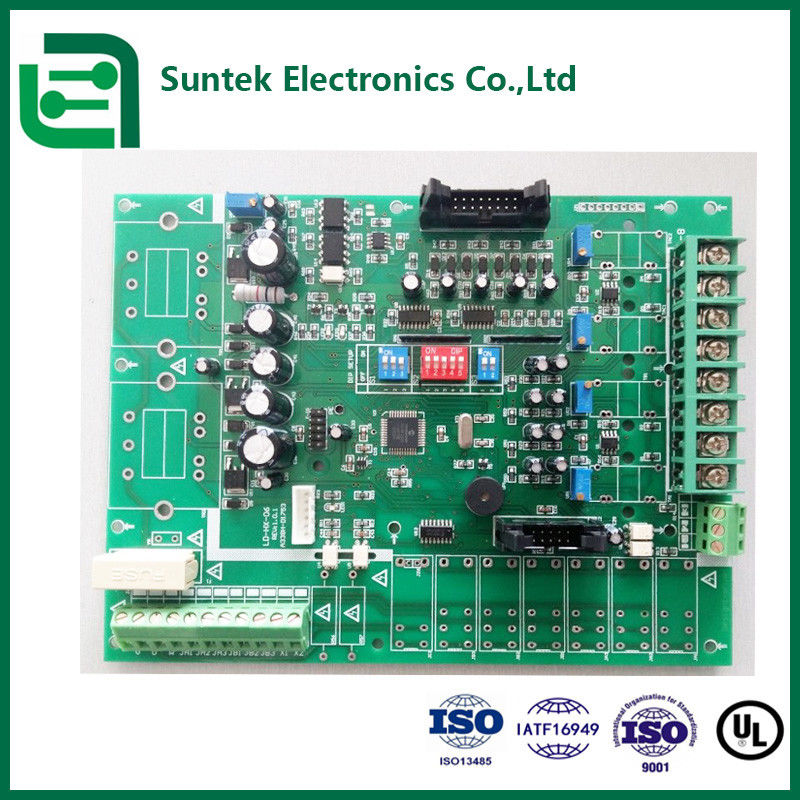Multilayer FR4 ENIG Prototype PCB Assembly Auto PCB Bebas Timah HASL UL