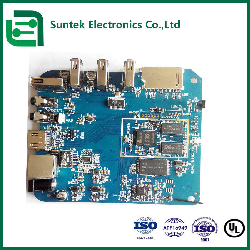 Perakitan PCB Medis ROHS Keamanan Industri Disesuaikan dengan Pengisian Lubang Laser dan Inspeksi X-RAY OFN