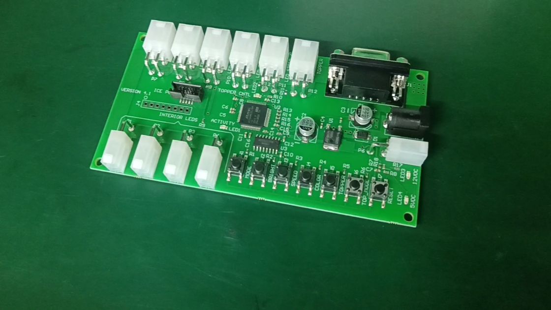 Rogers Lead Free HASL Power Protection FR4 PCB Assembly 0,5-10 OZ Ketebalan Tembaga 0,4mm-5mm