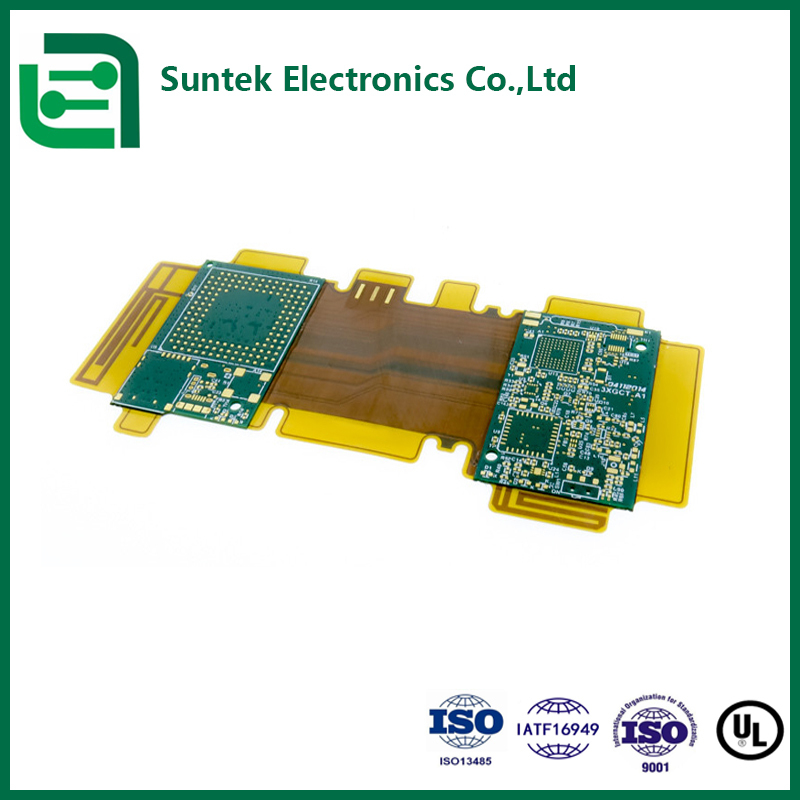 Perakitan PCB PCBA 1-6 Lapis dengan Topeng Solder Hijau dan Ketebalan Papan Maksimum 8.0mm