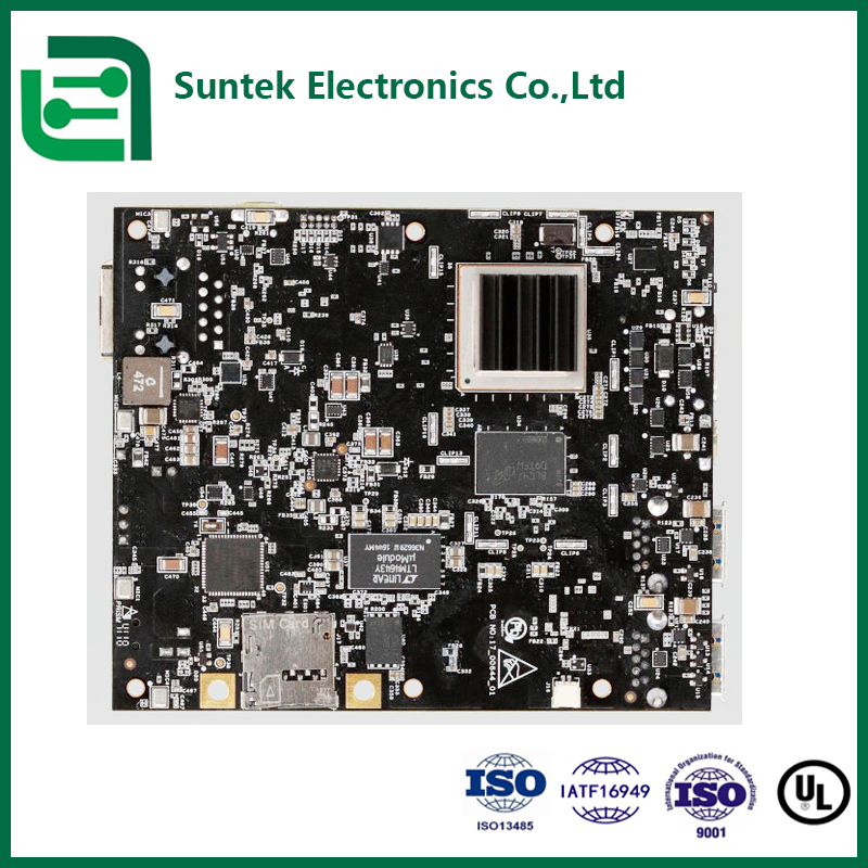 HDI Board dengan 0,5-8OZ Max Copper Thickness 0201 Min paket PCBA produsen di Cina dan Kamboja
