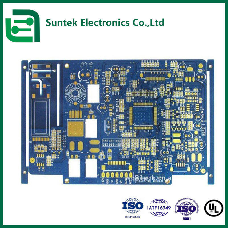 OEM / ODM ENIG Multilayer Aluminium PCB Assembly RoHS Compliant 100% E-Test AOI Test