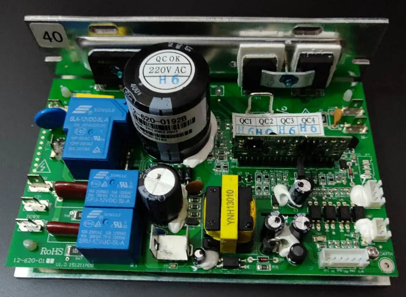 ENIG/OSP/HASL Surface Finish 6L PCB Assembly di Cina dan Combadia dengan bahan dasar bebas halogen dan X-Ray AOI