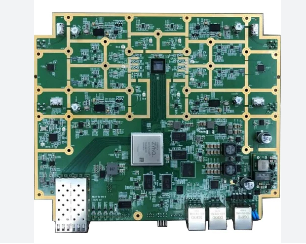 Papan Sirkuit PCBA Elektronik Sutra Hijau Perakitan PCB Turnkey Produsen ENIG 2U Emas Imersi IPC Kelas II/III