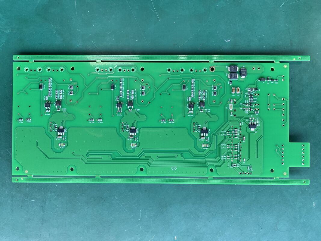 Diameter Lubang Minimum 0.1mm Perakitan PCB Komunikasi Dirancang untuk Memenuhi Standar ROHS dan Ketebalan Papan 0.2 hingga 6mm untuk Konektivitas