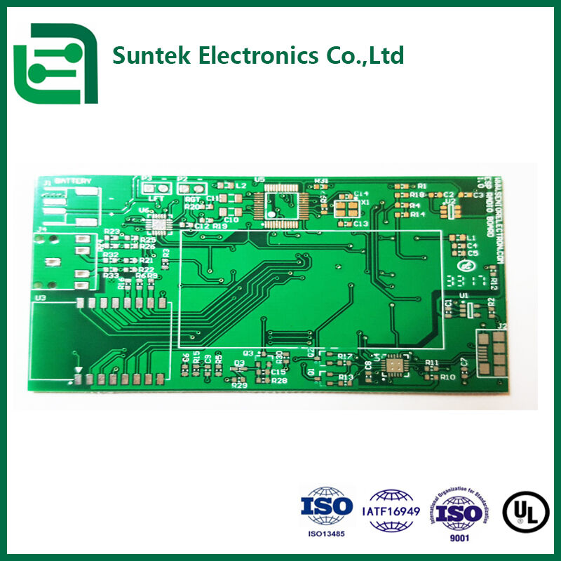 Perhimpunan PCB turnkey dengan 100% E-Test, lapisan 1L-32L, dan FR4 ((Tg130-Tg180) / Rogers / Bahan Aluminium