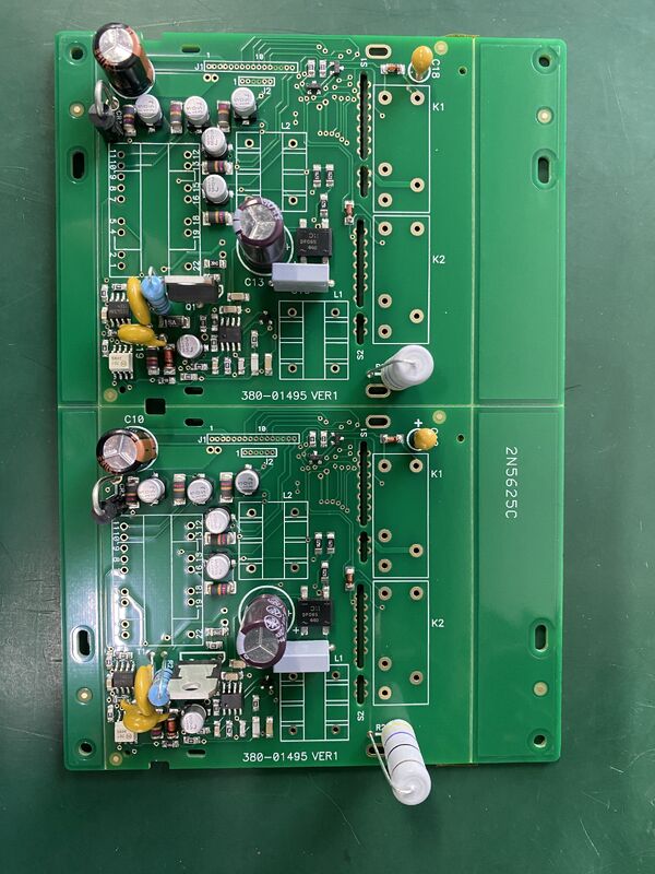 Ketebalan maksimum T lebih besar dari 4,5 mm Perhimpunan PCB Industri Menawarkan Kemampuan perakitan untuk papan sirkuit cetak tugas berat