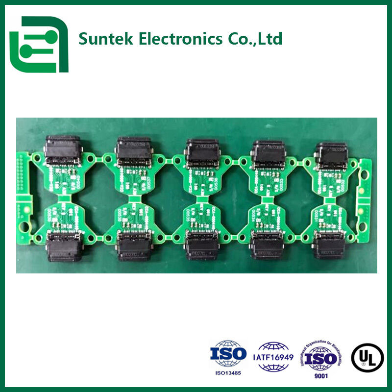 RoHS Compliant Multilayer PCB Assembly 0201 SMT Assembly untuk Perangkat Elektronik dan Komunikasi Cerdas