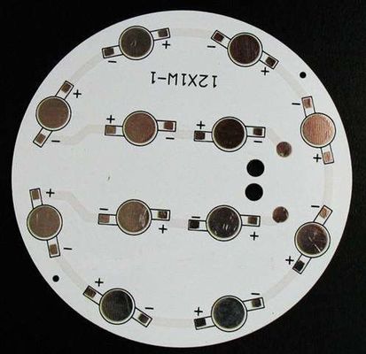 ROHS Material Aluminium Base PCB Board LED SMT Immersion Gold Design Pembuatan