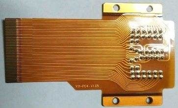 PCB Flex 4 Lapis Kustom Sirkuit Flex Frekuensi Tinggi PCB Aluminium BT Hard Gold Plating UL