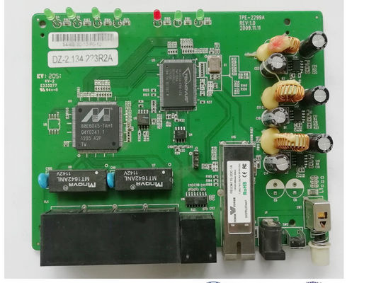Energi PCBA Industri Manufaktur Pemasangan PCB FR-4 Berlapis Emas Lanjutan