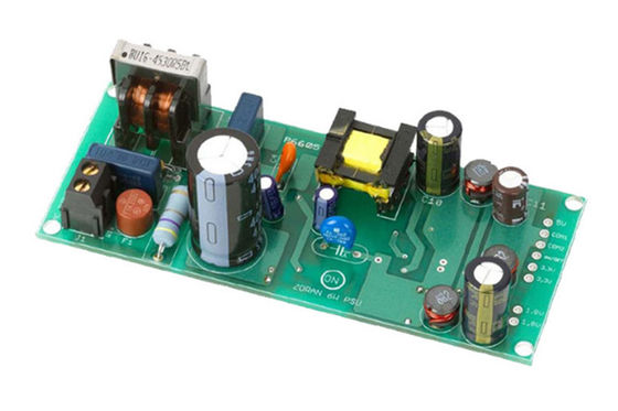 SMD Papan perakitan Papan perakitan PCBA Cepat 0.2mm Min lubang pemrograman