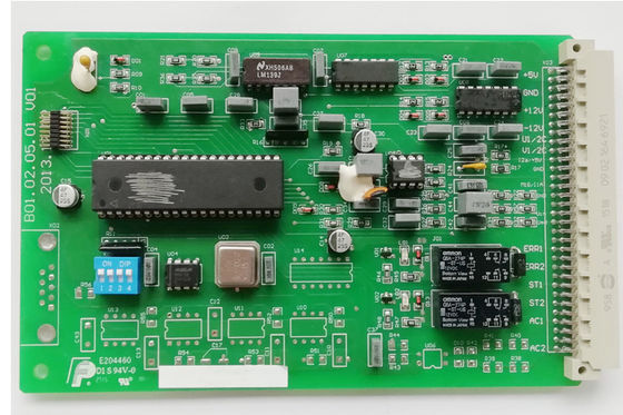 Perakitan PCB yang Disesuaikan Circuit Card Assy 100% Pengujian Listrik Topeng Solder Hijau