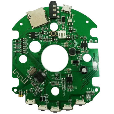Full turnkey Pcb Assembly Service OSP Perawatan Permukaan Proses Perasapan Emas