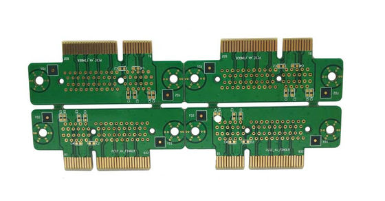 Pabrik Perakitan PCB Melalui Lubang Bga Emas Imersi ENIG 2U Gold Finger