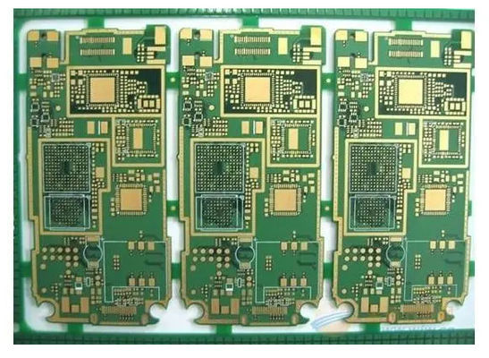 Perakitan PCB Emas Imersi untuk Bahan Bangunan RCC Mencapai Ukuran Lubang Min 0.2mm 8mil